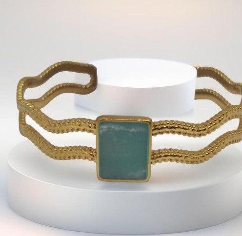 Mia Bracelet jonc doré ou argenté