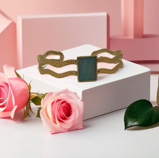Mia Bracelet jonc doré ou argenté