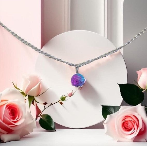 Stella Collier perle en verre