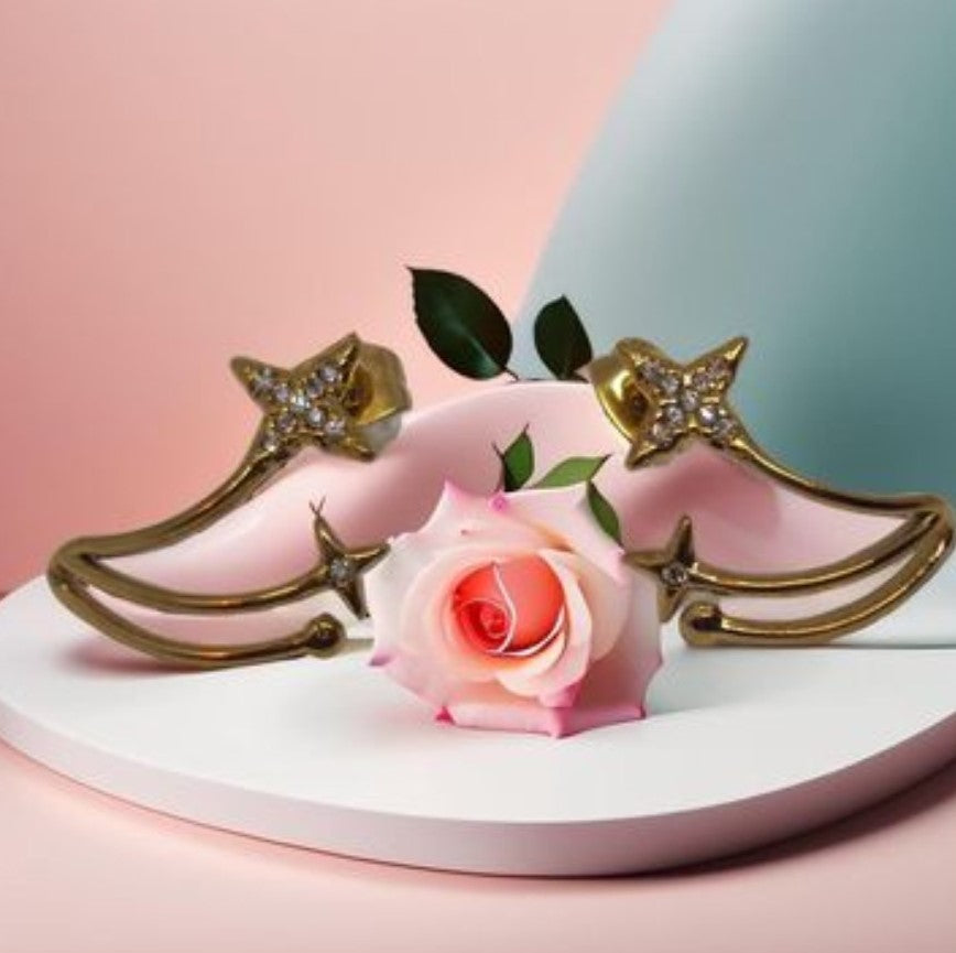 Boucles d'oreilles Sixtine étoile filante