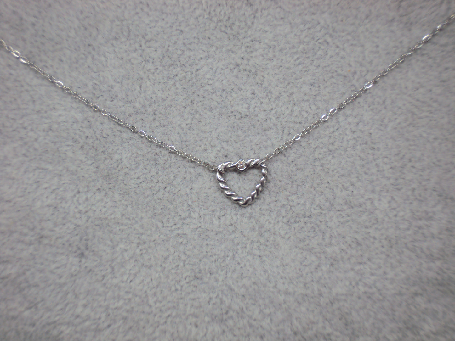 Collier Sixtine Cœur torsadé