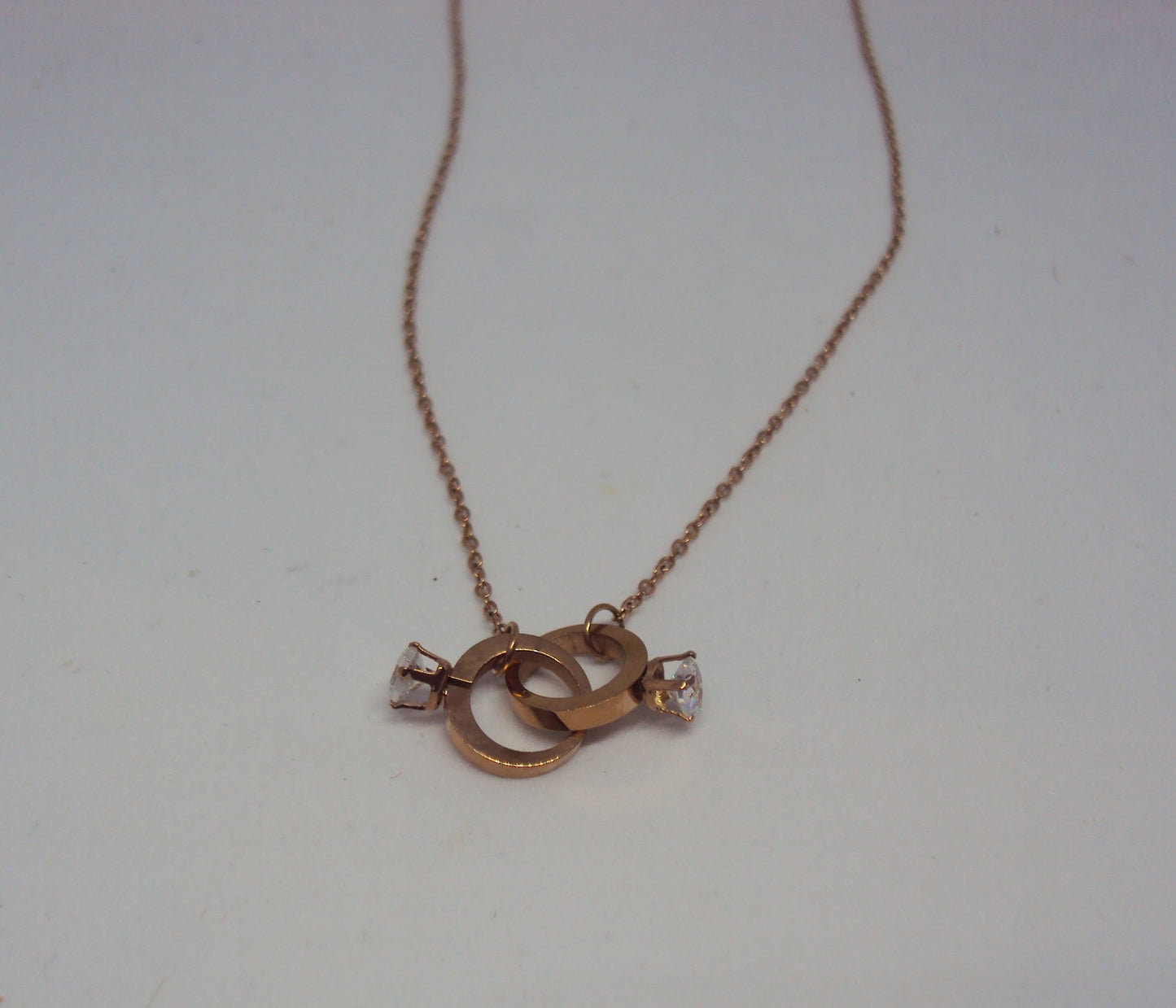 Collier Sixtine double alliance