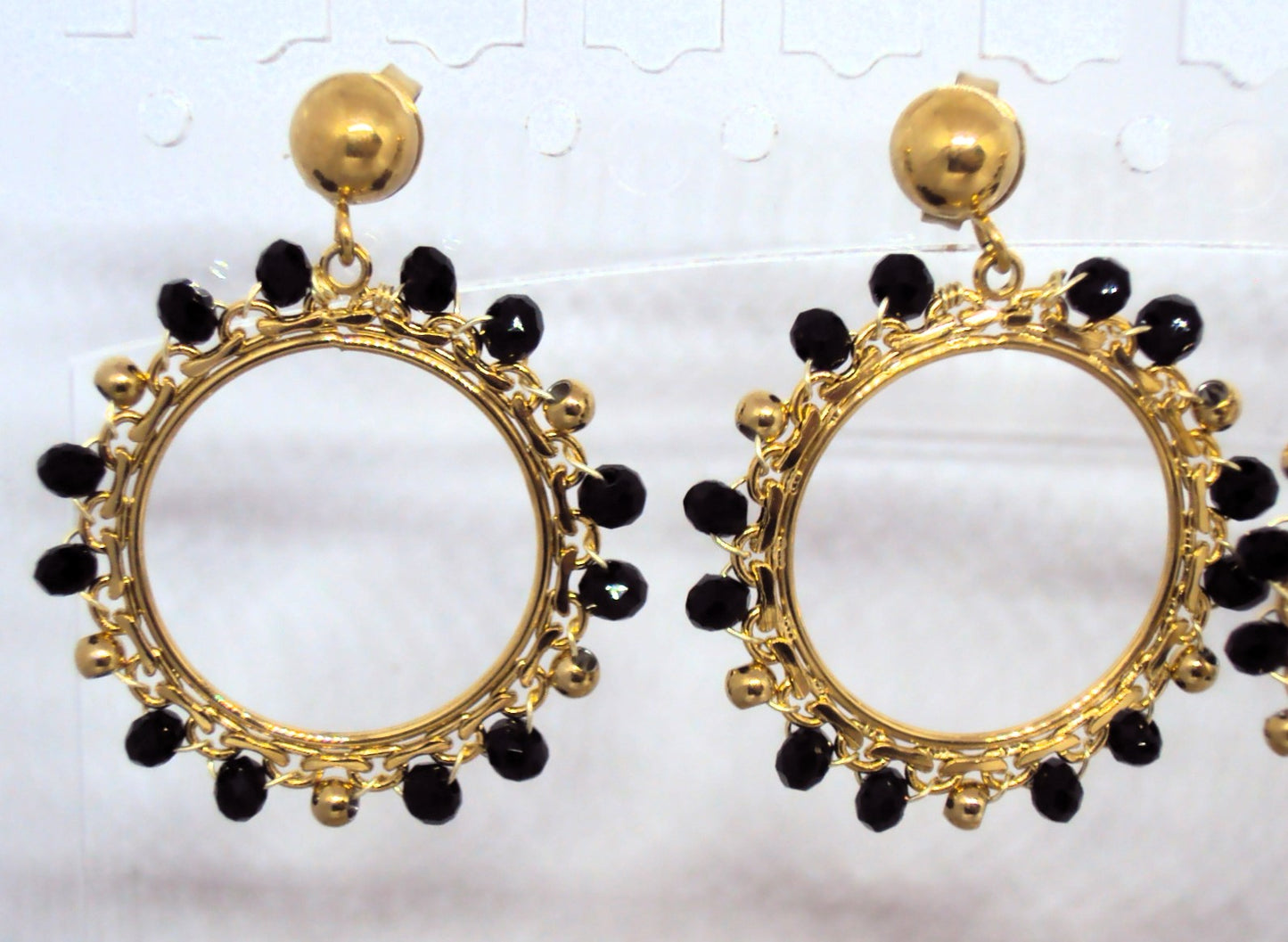 Lucile Boucles d'oreille dorées