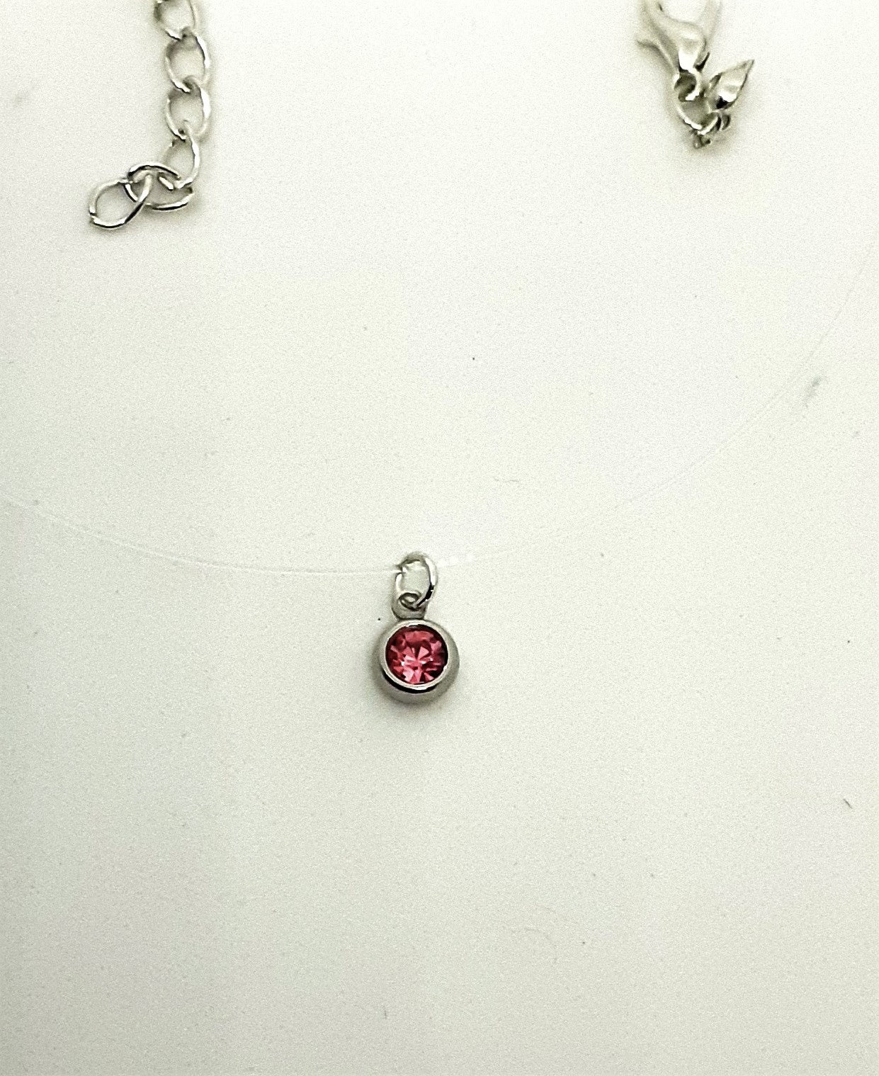 Collier couleur de la pierre d'Octobre