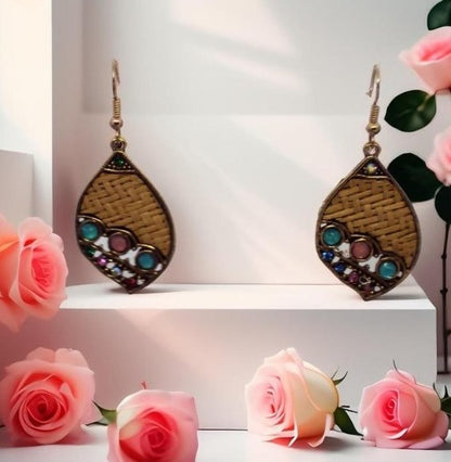 Boho Boucles d'oreilles  dorée