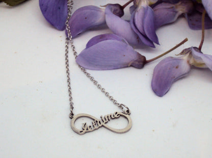 Collier Sixtine ras de cou  infinie